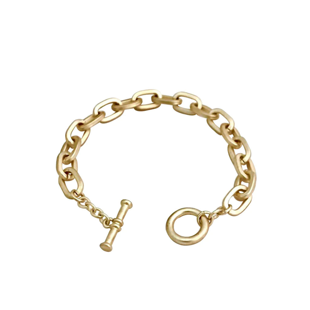 Toggle lock bracelet