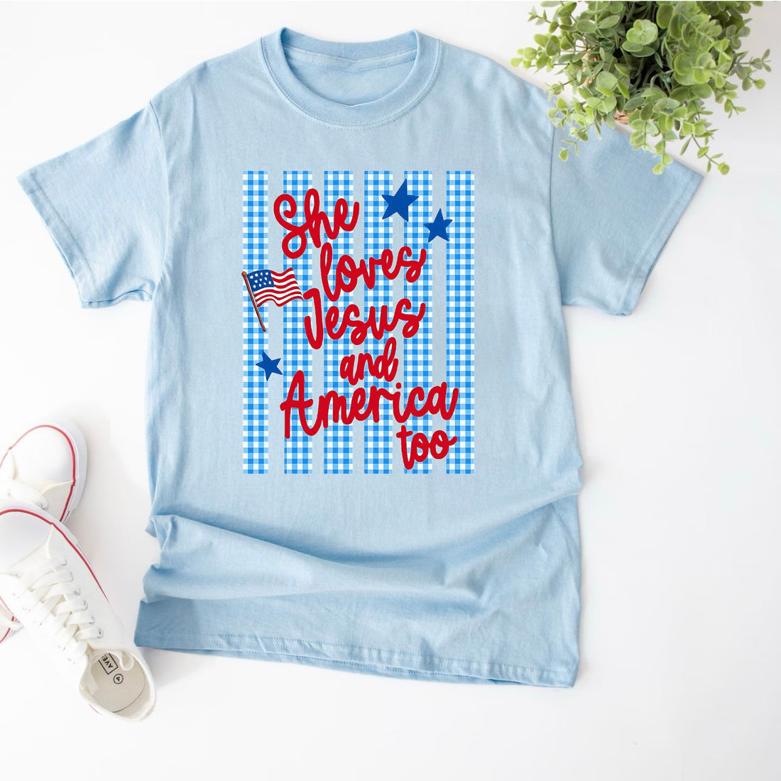 She Loves Jesus Tee Melinda