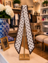 The Chestnut Check Twilly Scarf Camel Threads