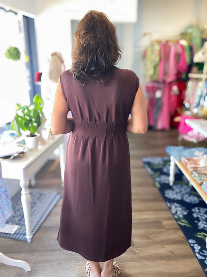 Mocha Manor Dress Entro