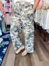 Hidden Bloom Camo Cargo Pants Easel