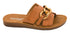 Chain Letter Sandal - Cognac Corkys
