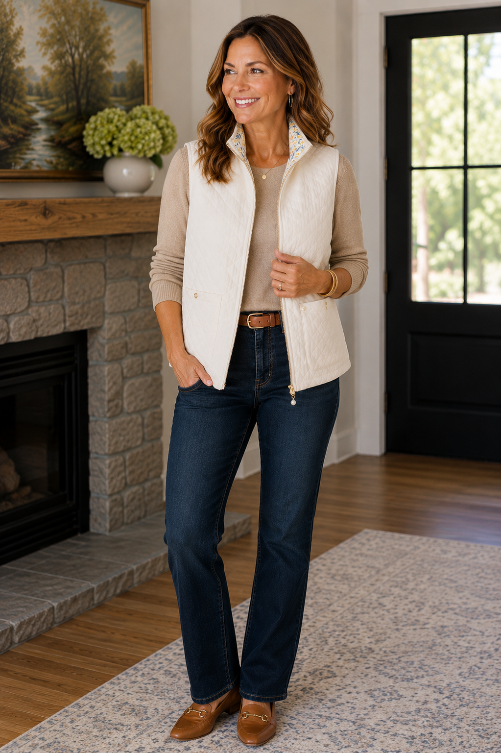 The Lillian Reversible Vest VOY