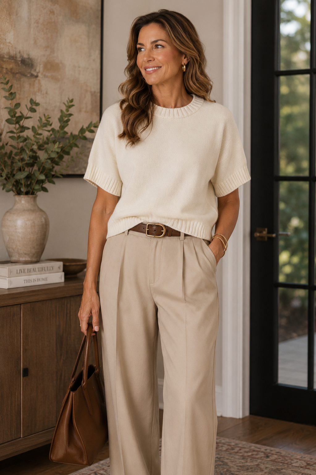 The Hallie Sweater Top Entro