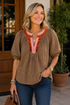 The Autumn Plaid Top THML