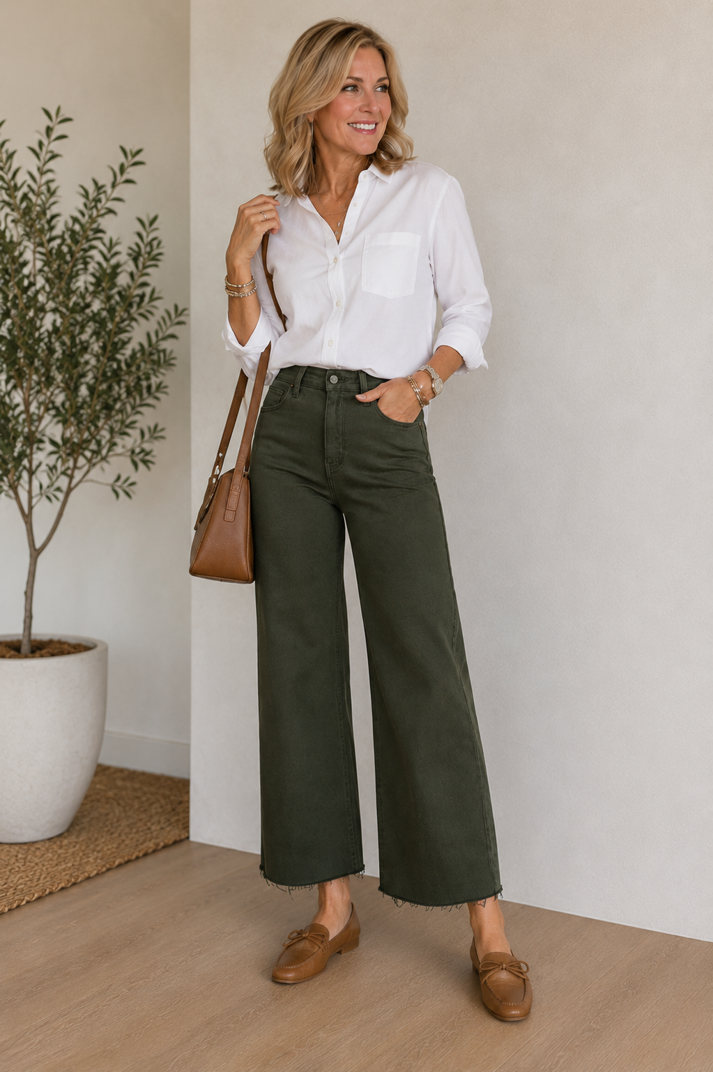 The Everly Wide Leg Jeans JBD