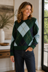 The Easton Argyle Sweater Entro