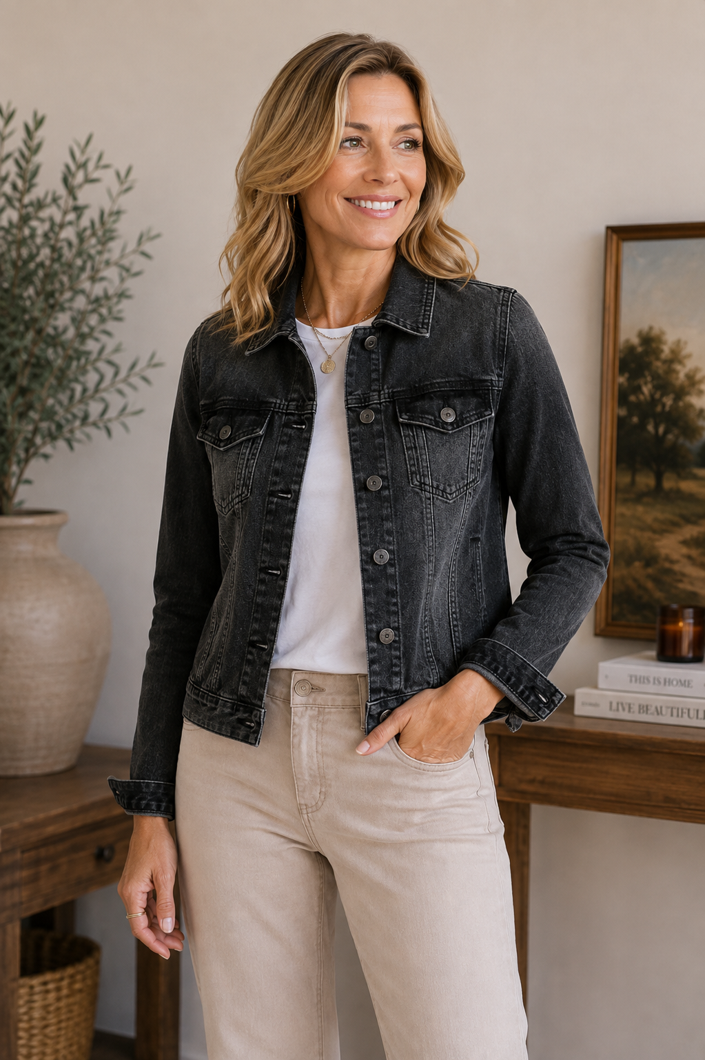 The Hudson Denim Jacket Pine Apparel