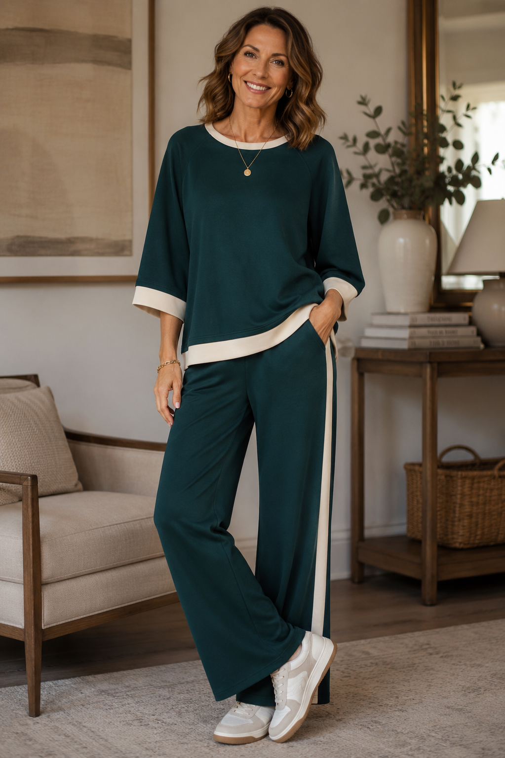 Espresso Lane Luxe Set Teal Umgee
