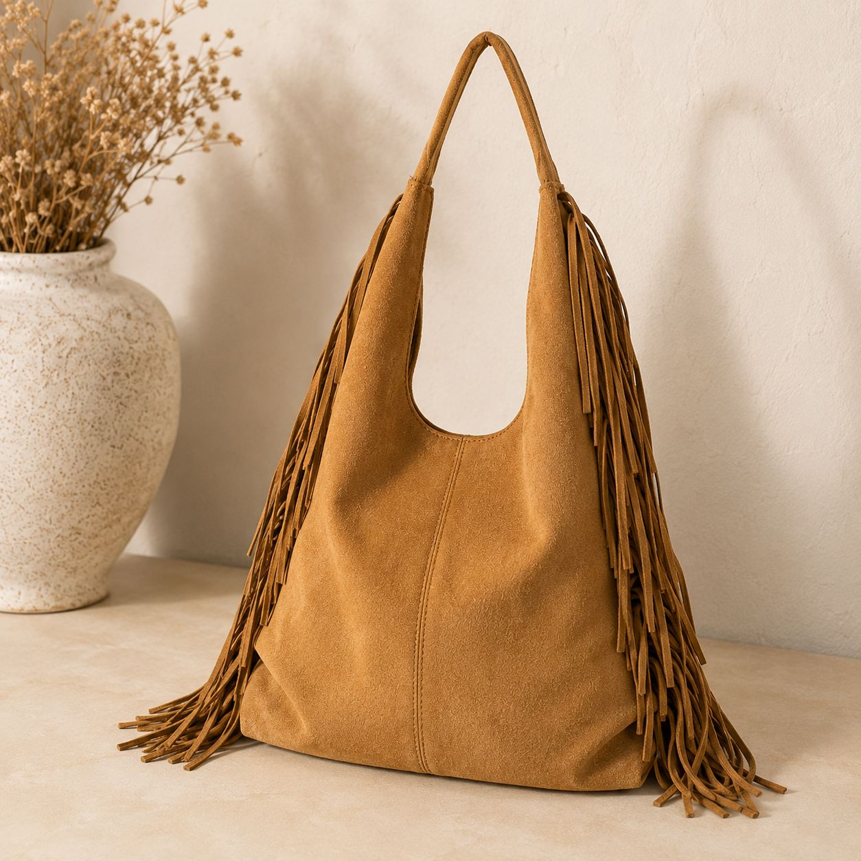 Sierra Fringe Hobo Bag BC Bags