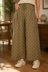 Spotted Comfort Pants Jodifl