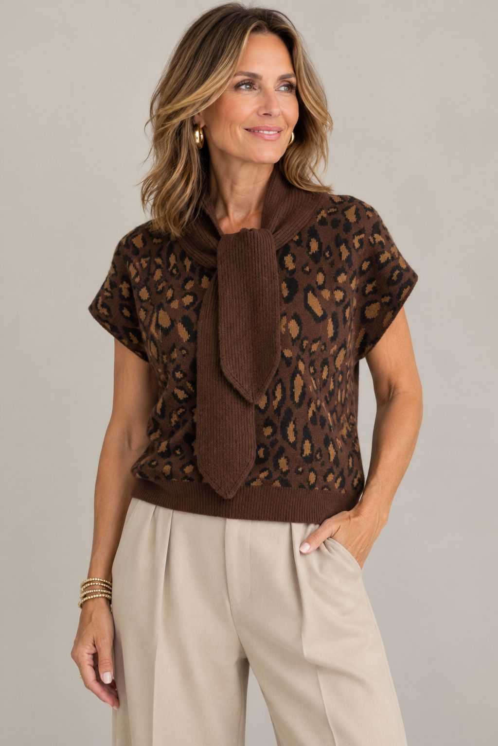 The Cecelia Scarf Sweater Entro