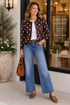 The Maisie Dot Cardigan Vine & Love