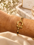 Gold Horsebit Bangle Bracelet Silver and Accessories