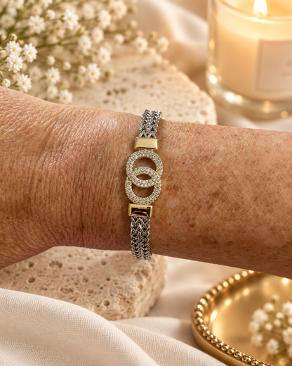 Luxe Link Bracelet Silver and Accessories