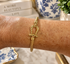 Golden Rope Toggle Bracelet Silver and Accessories