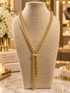 Golden Lariat Chain Necklace Silver and Accessories