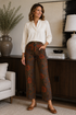 The Marigold Floral Pants Entro
