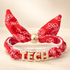 Texas Tech Red Raiders Bandana Slider Bracelet Canvas Style