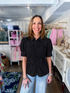 The Audrey Top - Black VAVA by Joy Han