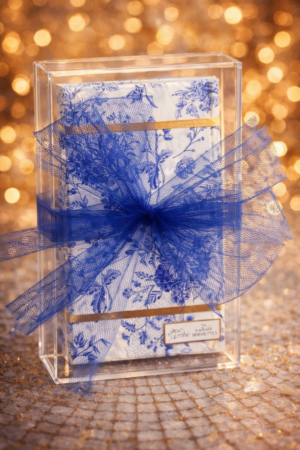 Blue Willow Guest Towel Gift Set