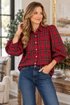 The Redford Plaid Blouse Jodifl