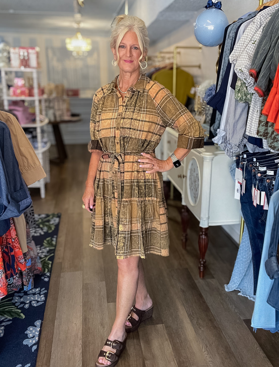 The Autumn Grace Dress Pine Apparel