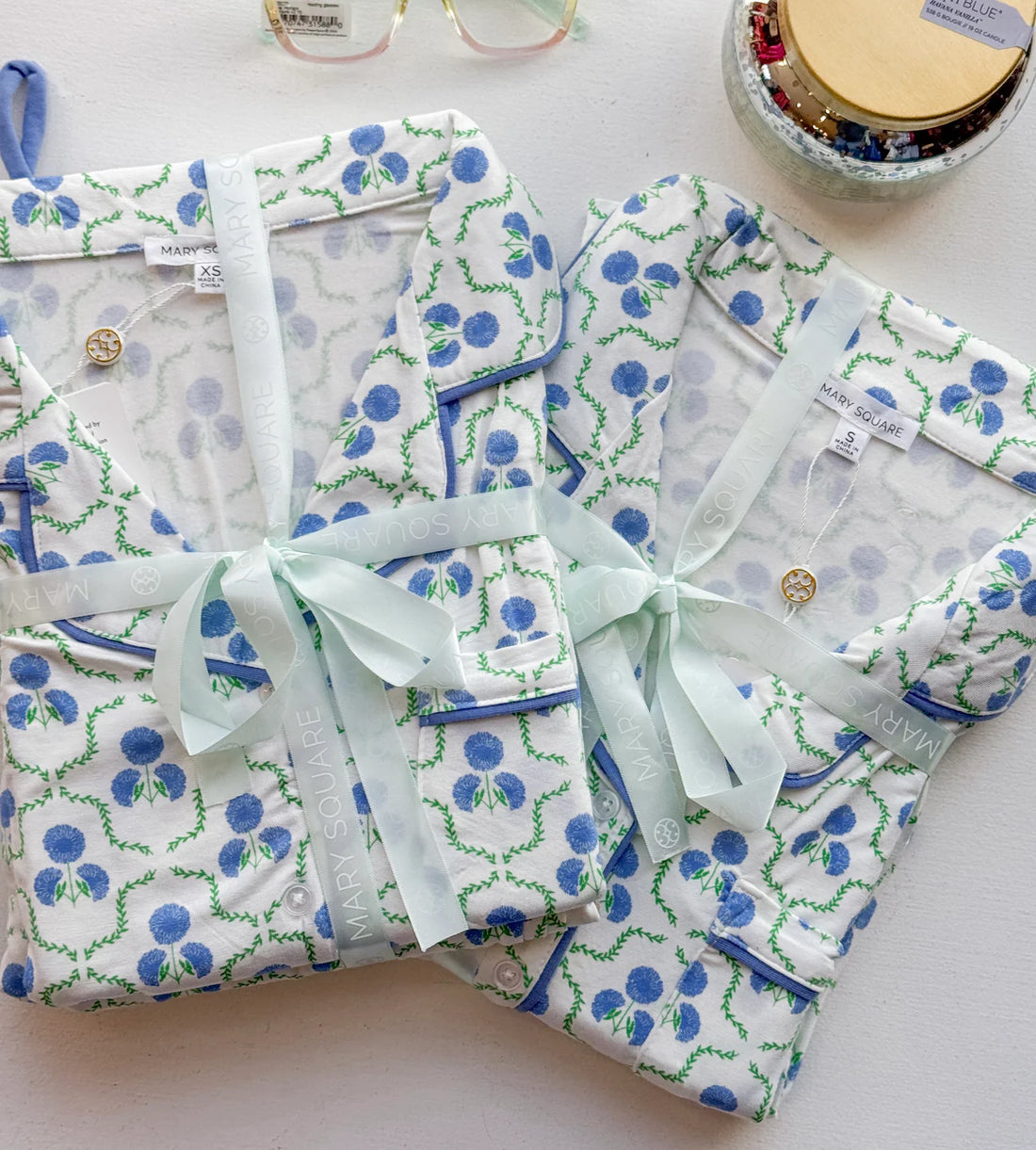 Charlotte Sweetbriar Lattice Pajama Set