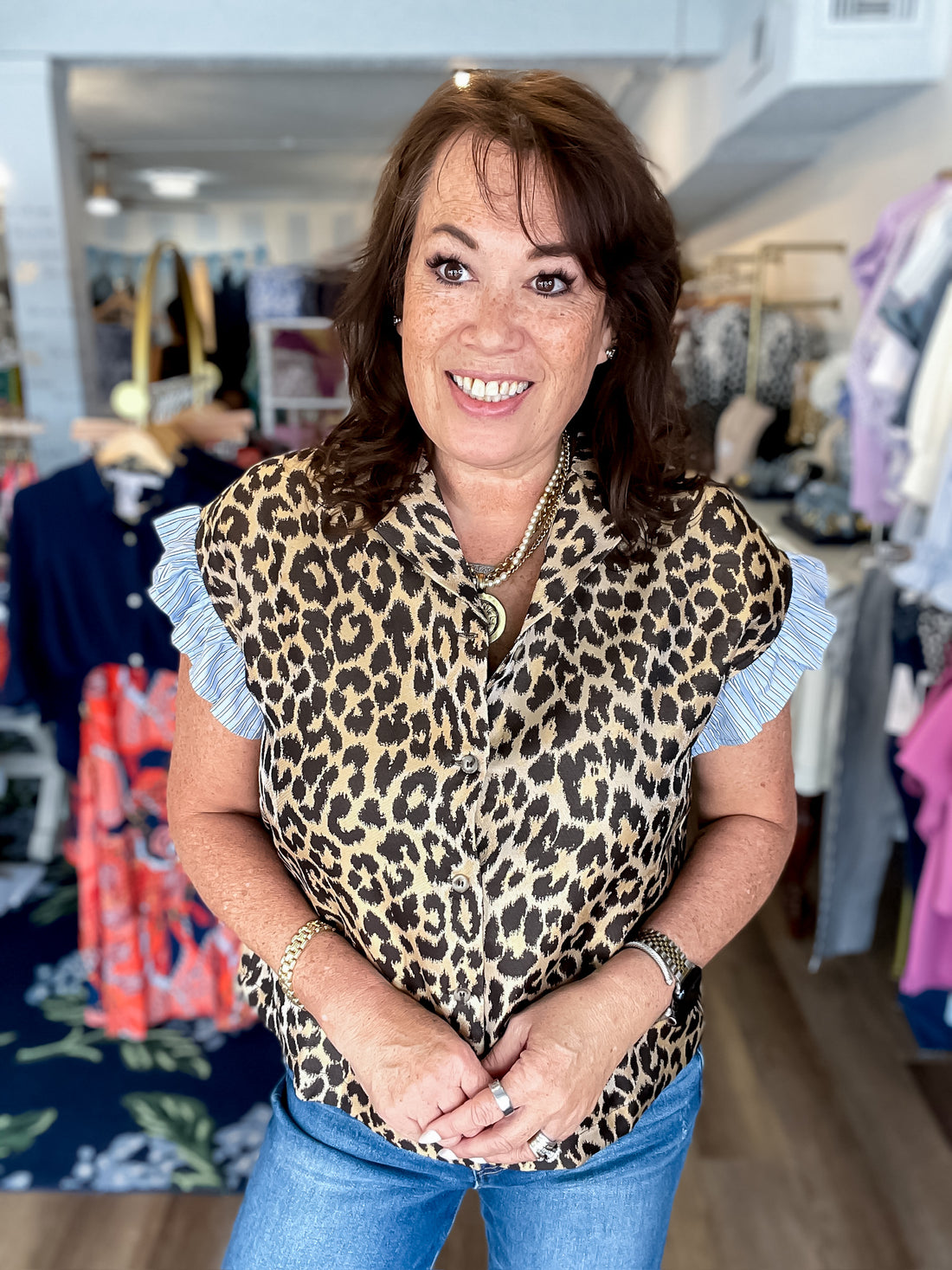 Wild at Heart Blouse See and Be Seen
