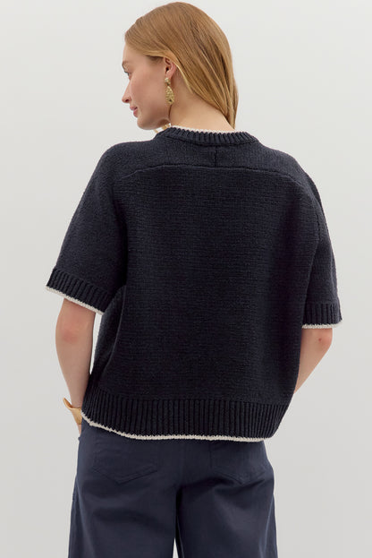 The Edge Stitch Sweater Tee