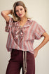 Whisper Ruffle Blouse Easel