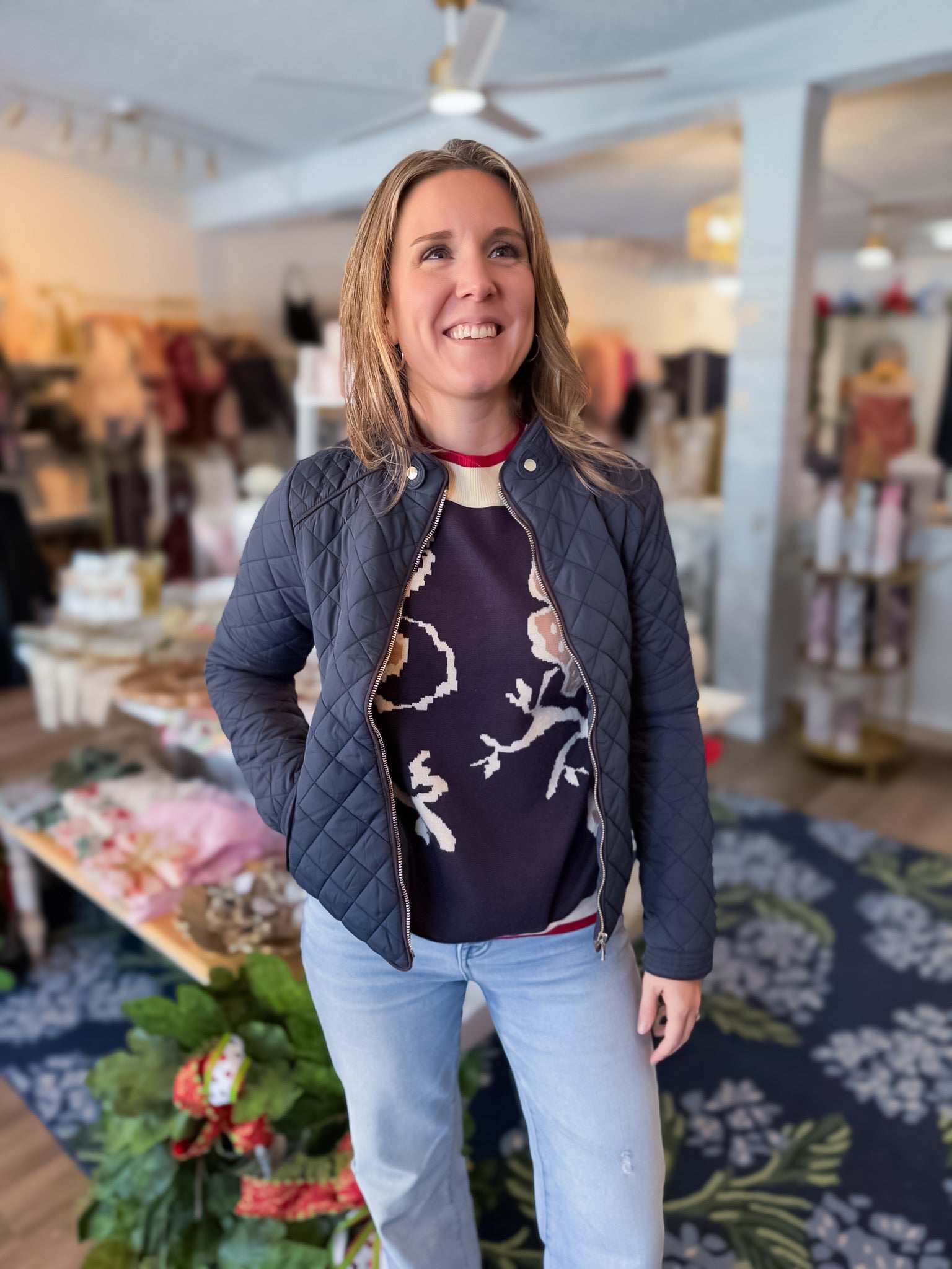 Everyday Quilted Light Jacket Active Basic