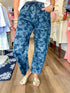 Midnight Daisy Barrel Jeans Risen
