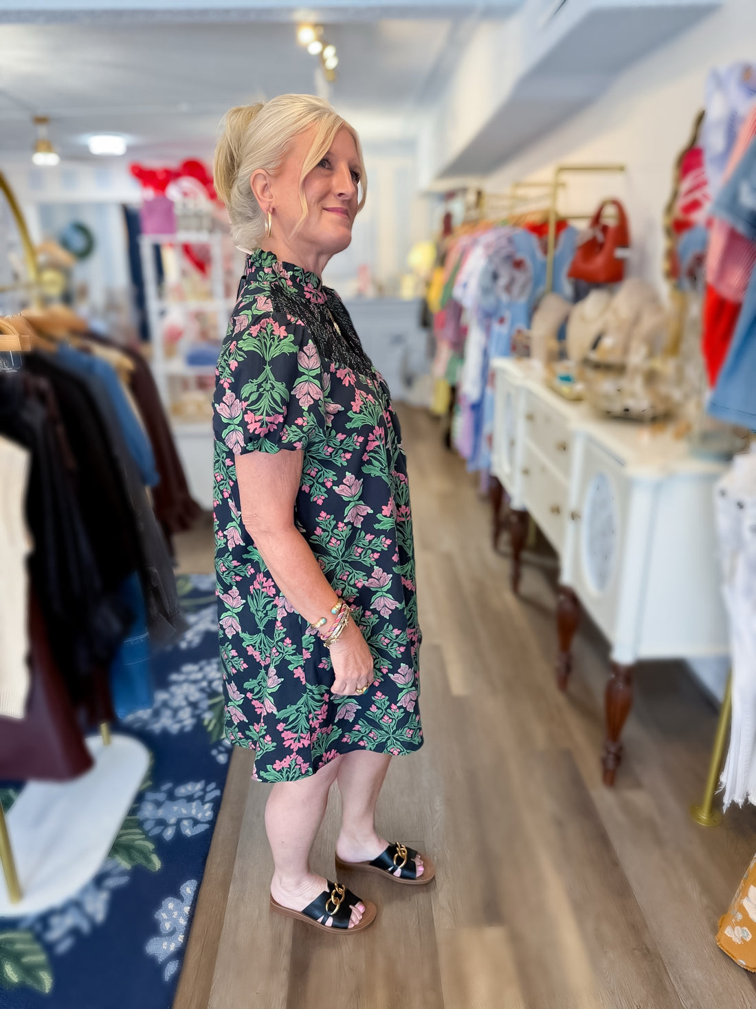 Magnolia Midnight Dress Gigio