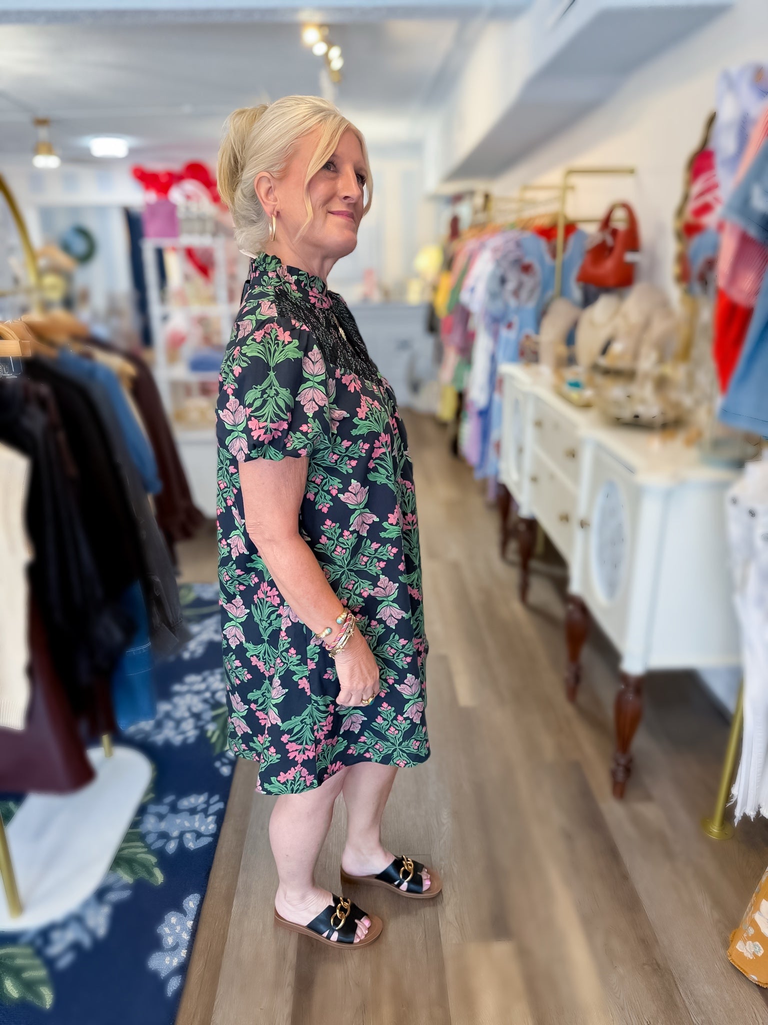 Magnolia Midnight Dress Gigio