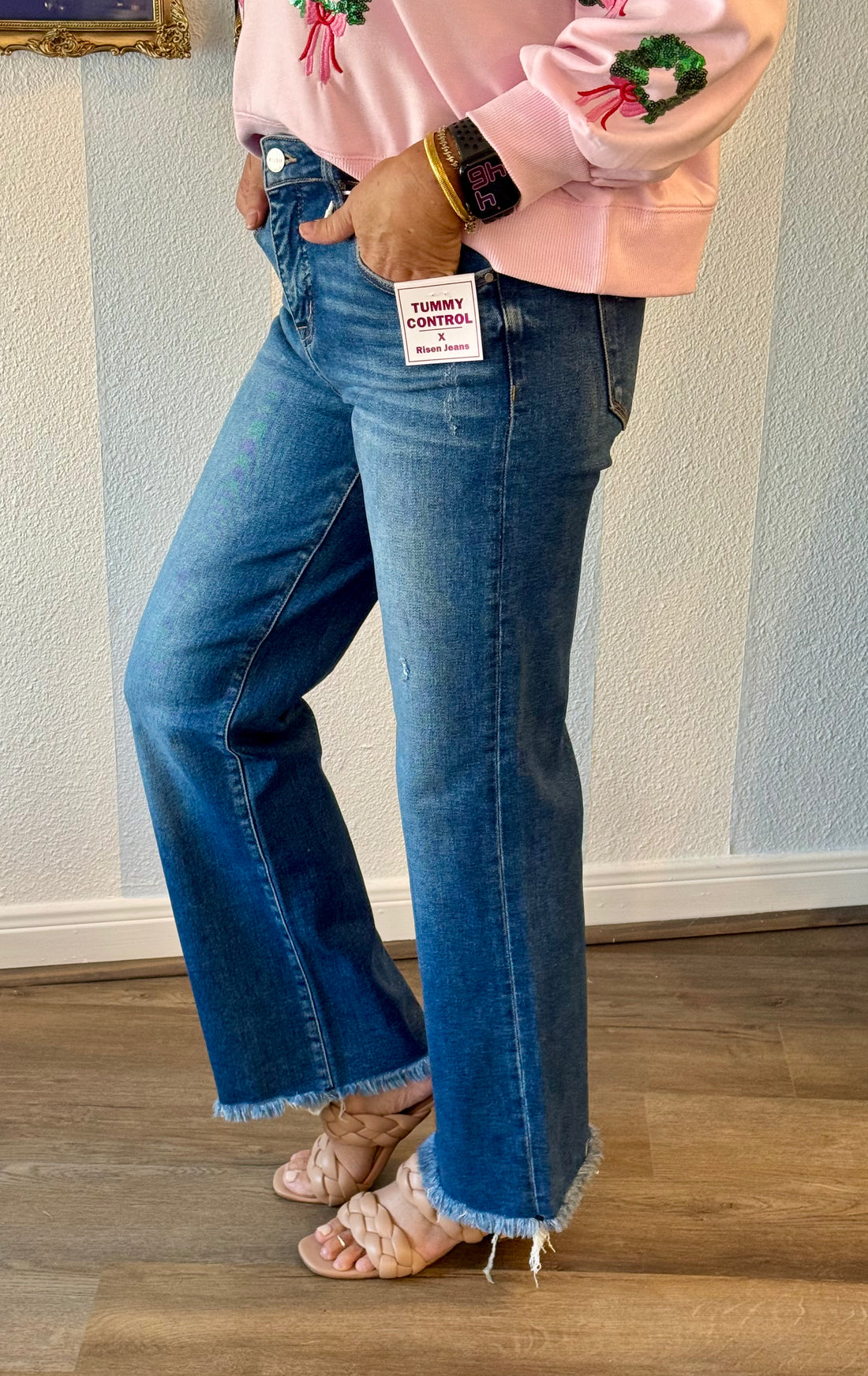 Hemline Muse Jean Risen