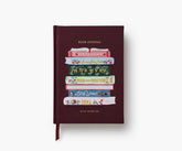 Bookstack embroidered book journal 