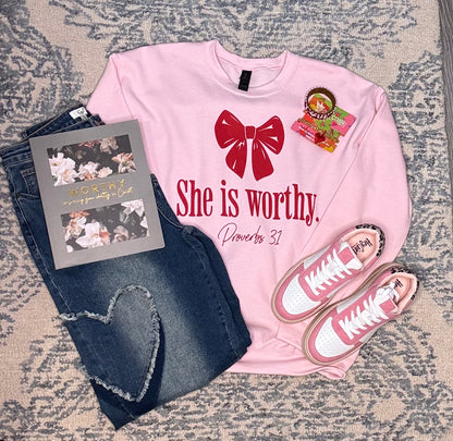 She Is Worthy