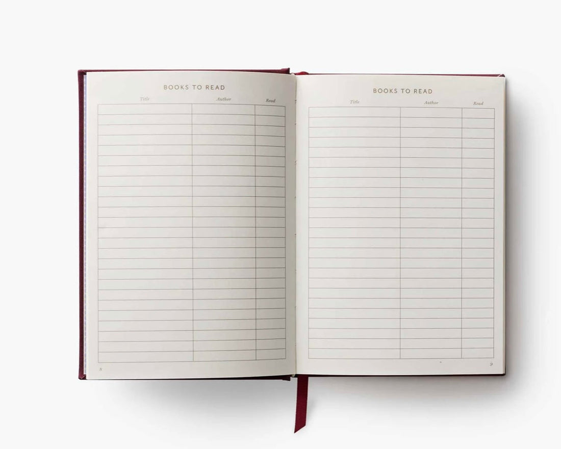 Embroidered Book Journal Rifle Paper CO