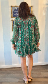Natasha Ivy Lane Green Dress Mary Square