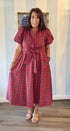 Northhill Plaid Bow Dress Entro