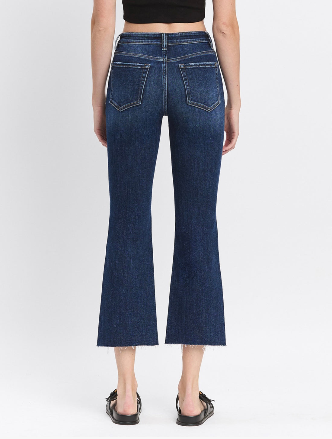 Nightlight Muse Cropped Flare Jeans