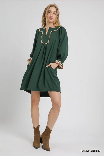 Leopard Laurel Dress