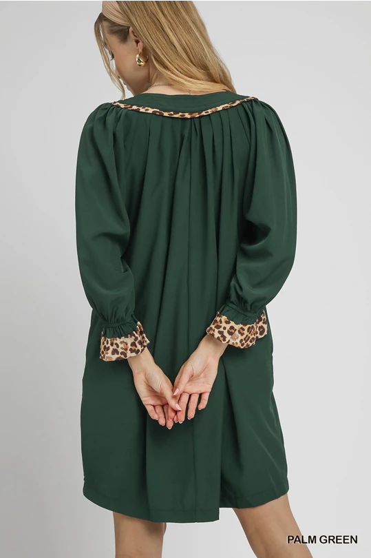 Leopard Laurel Dress