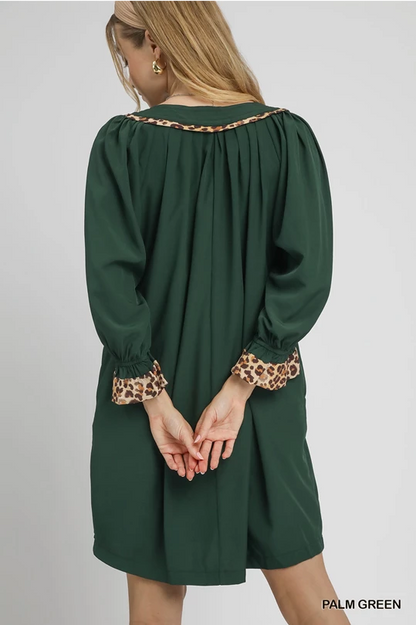 Leopard Laurel Dress