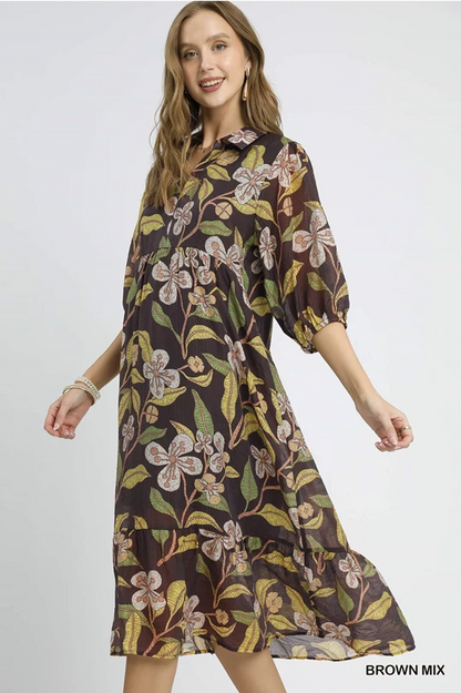 Harvest Muse Midi Dress