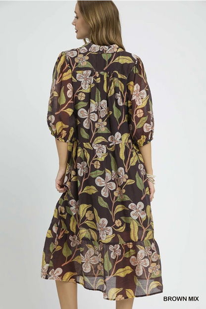 Harvest Muse Midi Dress