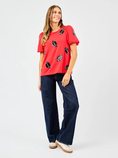 Touchdown Sparkle Top
