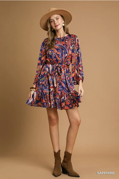 Sapphire Sunset Dress