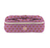 Kiss and make up mini bag pink floral block 
